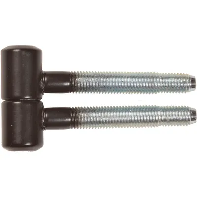 Produktbild von SFS Einbohrband für Futtertüren, 16 mm, Stahl schwarz beschichtet