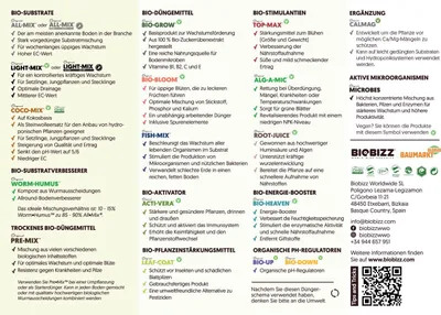 Produktbild von BioBizz Grow Dünger -Bloom 250 ml