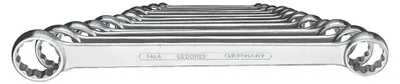 Produktbild von GEDORE 4-120 Doppelringschlüssel-Satz 12-teilig 6-32 mm, 6062190