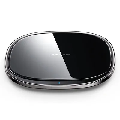 Produktbild von Joyroom Qi Wireless Charger 15W Schnell-Ladegert drahtloses Laden kompatibel mit Smartphones Schwarz