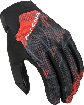Immagine prodotto di Guanti da moto in pelle Macna Obtain, rosso/bianco, taglia M