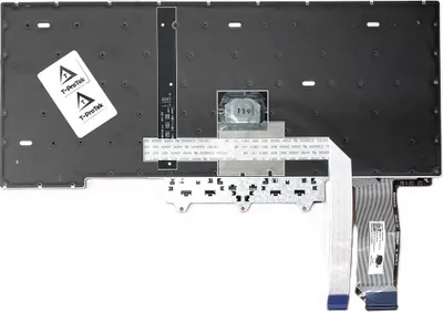 Produktbild von DE-Schwarz Tastatur mit Trackpoint kompatibel für Lenovo ThinkPad E14 2nd Gen (20TA)
