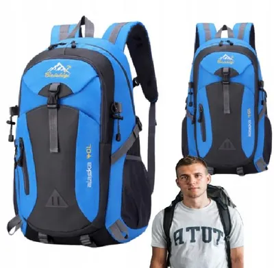 Obrázok produktu pre Turistický, trekingový a športový batoh, ľahký a nepremokavý, na výlety p62