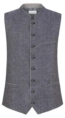 Produktbild von Bergfeuer Herren Lucio Trachtenweste, Indigo, 46 EU