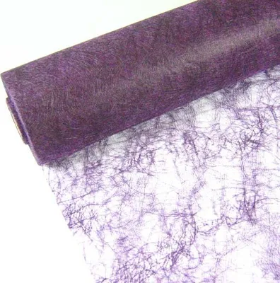 Produktbild von 25m Sizoflor ® Original Tischband Tischläufer 20cm, Farbe:lila