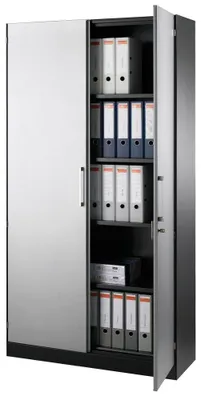 Produktbild von CP Stahlschrank C 3000 Asisto 141002-000 S10056 anthrazit 4 Fachböden 100,0 x 43,5 x 198,0 cm, aufgebaut, 1 St.
