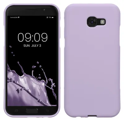 Produktbild von kwmobile Handyhülle für Samsung Galaxy A5 (2017) Hülle - TPU Case - Kabelloses Laden - Schutzhülle Cover in Lavendel