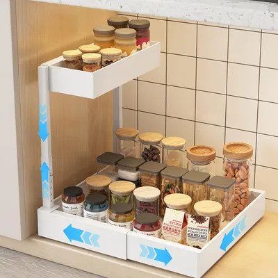 Produktbild von Ausziehbarer Organizer für unter dem Waschbecken