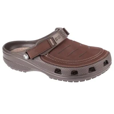 Produktbild von Crocs Yukon Vista II LiteRide Clog Sandály Espresso/Mushroom 45-46