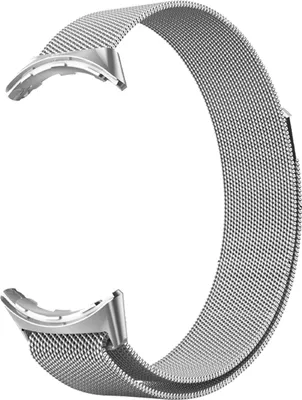 Image de Google Pixel Watch bracelet en acier inoxydable milanaise - Argent