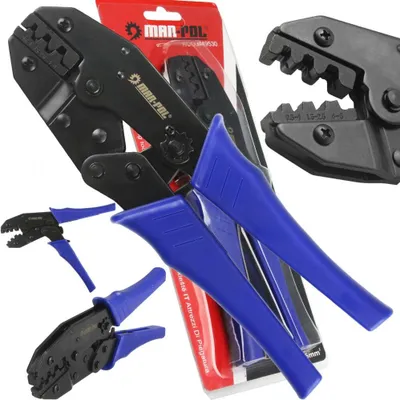 Obrázek produktu pro MAR-POL Krimpovací lisovací kleště na konektory 0,5-6mm M49530