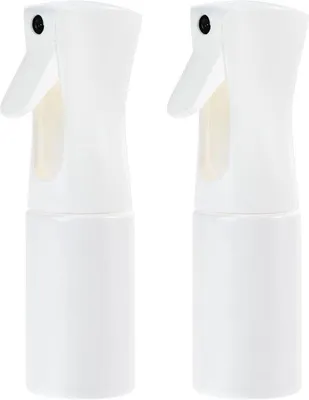 Productafbeelding van Waterverstuiver - Wit - 200 ml - Continue Nevel - Voor Haarverzorging