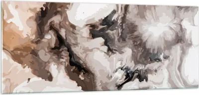 Produktbild von Bilder auf glas - Abstraktion modern - 100x40cm - Glasbilder - Wandbilder - Kunstdruck - zum Aufhängen bereit - Wanddekoration aus Glas - Glas Bilder - Wandbild auf Glas - Einteilig - GAB100x40-4072