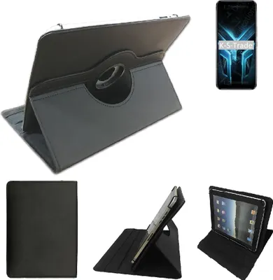 Produktbild von High quality kompatibel mit Apple iPad Air (2020) Schutz Hülle 360° Tablet Case Schutzhülle Flip Cover schwarz. Tablet Hülle drehbar