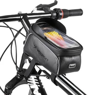Produktbild von Wozinsky Fahrrad Rahmentasche Mit Handytasche 2 L Schwarz (Wbb17Bk)