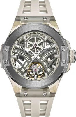 Image de Police Montre automatique Cyclone Creme