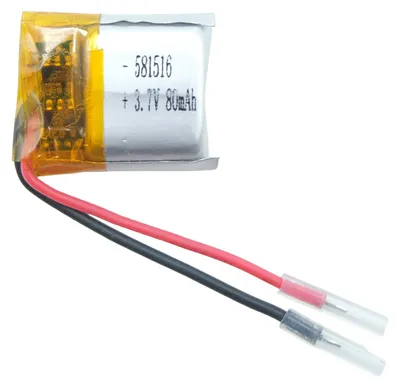 Produktbild von Akku 3,7V / 080mAh / Li-Po / ohne Stecker / Minihelikopter