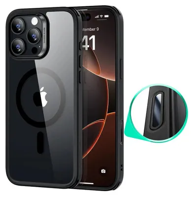 Produktbild von ESR – Classic Hybrid HaloLock Hülle für iPhone 16 Pro Max – transparent-schwarz