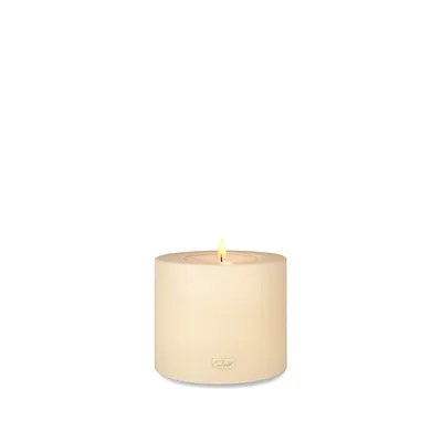 Produktbild von Qult Farluce Trend - Durchm. 10cm, vanille Teelichthalter Dauerkerze Kunststoffkerze