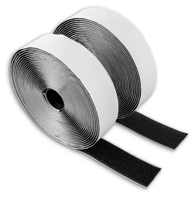 Obrázek produktu pro Samolepicí suchý zip, šířka 20 mm, délka 8 m, nylon, určený pro moskytiéry a koberce
