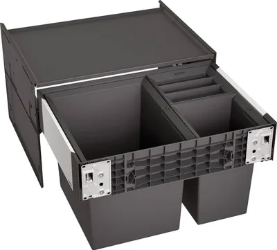 Zdjęcie produktu dla BLANCO SELECT II 60/3 wbudowany kosz na śmieci Pojemność 1x 30 l i 2x 8 l 526205