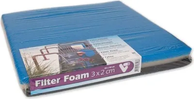 Produktbild von VijverTechniek (VT) Velda (VT) Filtermatten-Set 50x50x2 cm Weiß Schwarz Blau