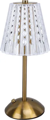 Zdjęcie produktu dla Bezprzewodowa kryształowa lampa stołowa LED z bezstopniowym ściemnianiem i 3 kolorami temperatury, sterowana dotykowo, ładowana przez USB lampa nocna do sypialni w domu