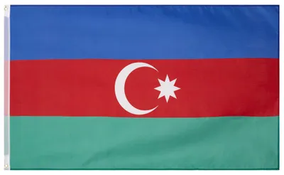 Produktbild von Einheitsgröße MW-11|Aserbaidschan Flagge MUWO "Nations Together" 90 x 150 cm