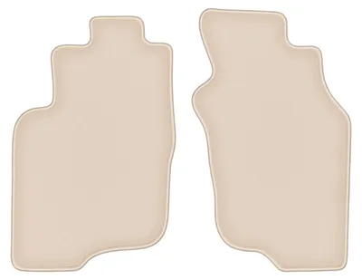 Produktbild von DURBAN Beige Velours-Fußmatten vorne für Mitsubishi Space Star Minivan (1999-2005)