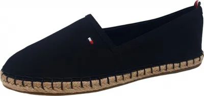 Produktbild von Tommy Hilfiger Basic Espandrills Leinenschuh Schwarz