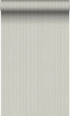 Produktbild von Origin Wallcoverings Tapete Gewebeoptik Hellgrau 53 cm x 10.05 m