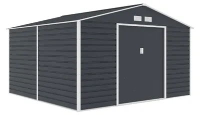 Productafbeelding van Tuinhuis G21 GAH 1085 - 340 x 319 cm, antracietkleurig