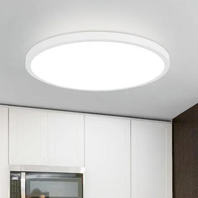 Immagine prodotto di Lampada da soffitto a LED rotonda 30 cm 18 W 6000 K bianca IP44