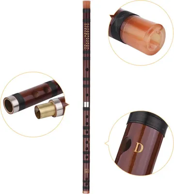 Obrázek produktu pro D-key, čínský tradiční nástroj, Dizi Bitter, bambusová flétna s uzly pro začátečníky