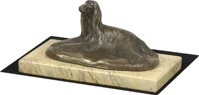 Immagine prodotto di Levriero afgano - statua di cane, statuetta di cane, trofeo per esposizione canina del marchio Art-Dog