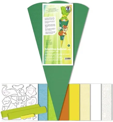 Produktbild von Schultüten-Bastelset-Mini 41cm Fuchs