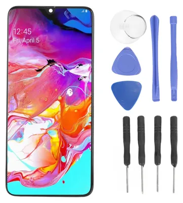 Produktbild von LCD-Display-Digitizer-Bildschirm mit Rahmen für Samsung Galaxy A70 A705 6,7 Zoll Touch Assembly Ersatz-Reparaturwerkzeug