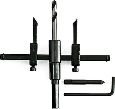 Obrázek produktu pro Vyvrtávač HT03-k-02, na dřevo a sádrokarton, 30–120 mm, nastavitelný