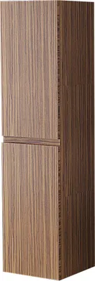 Produktbild von Hochschrank Hängeschrank Badschrank Badmöbel Zug in Holzoptik dunkel 400 x 355 x 1600 mm  Jet-Line