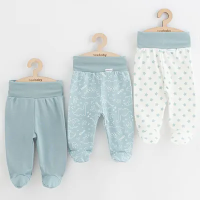 Produktbild von Neu Baby Classic II Uni 3pc Baby Strampler mint, Gr. 80 (9-12m)