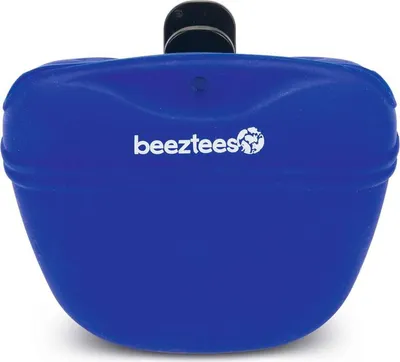 Produktbild von Beeztees - Leckerchentasche Hund - blau - 12,5x11x5 cm