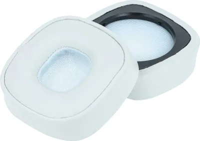 Produktbild von vhbw 2x Ohrpolster kompatibel mit Marshall Major III Kopfhörer Headset, Kunststoff Weiß