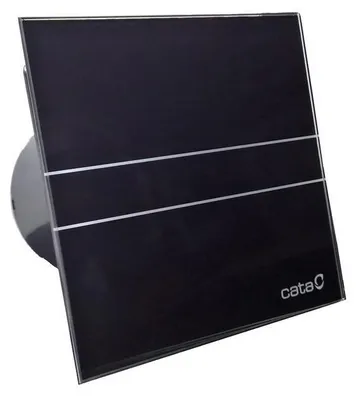 Produktbild von CATA E-120 G BK STD, Wand, Badezimmer, Schwarz, 11,8 cm, 220-240 V, 50/60 Hz