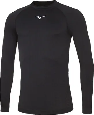 Produktbild von MIZUNO Core Langarm-Unterwäsche/Schwarz/Weiß/XL