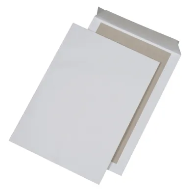 Produktbild von 125 Mailmedia Papprückwand Versandtaschen B4 weiß