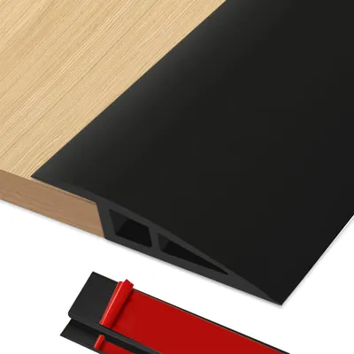Obrázok produktu pre Samolepiaca prechodová lišta z PVC, 2 metre x 5 cm
