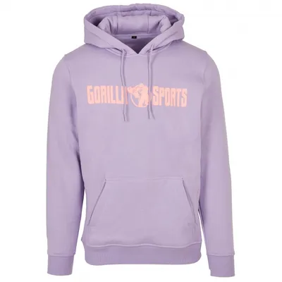 Obrázek produktu pro Gorilla Sports Mikina s kapucí, fialová/korálová M