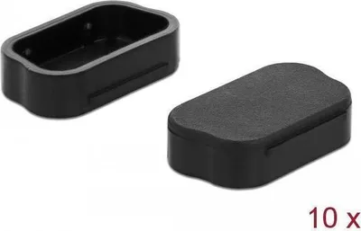 Produktbild von DeLOCK 60173, VGA, Schwarz, 11,8 mm, 20 mm, 5,1 mm, 10 Stück(e)