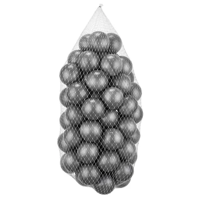 Image de Evila Originals, Bubble Pops 50 - Gris, Piscines à balles, Balle, Gris, Plastique, 7 x 7 cm