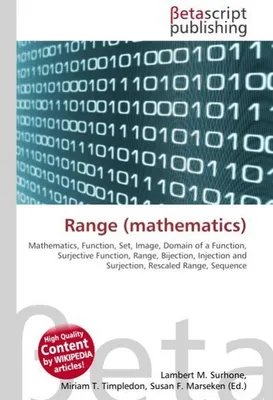 Produktbild von Range (mathematics)
